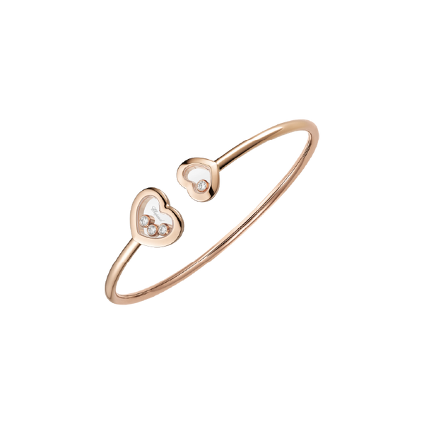 Chopard Happy Diamonds IconsBangle, ethical rose gold, diamonds M