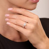 White Gold Diamond Ring 54