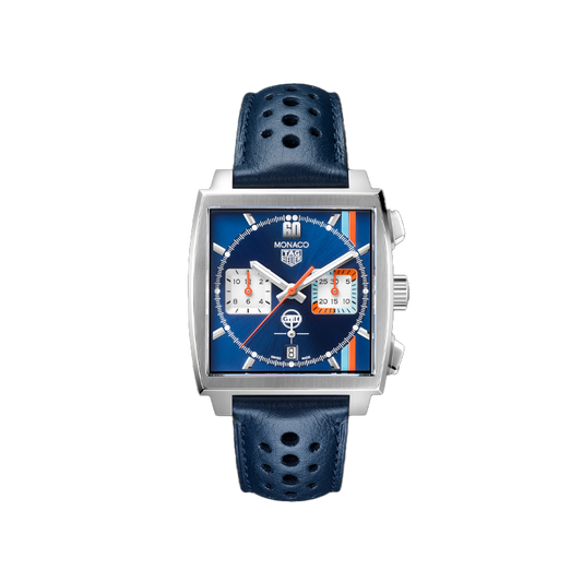 Tag Heuer Monaco Chronograph x Gulf
Automatic, 39 mm, Steel