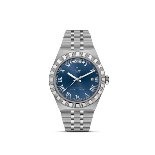 Tudor RoyalManufacture Calibre MT563340mm steel caseBlue dial