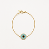 18K YELLOW GOLD DIAMOND BRACELET