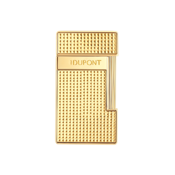 S.T. Dupont Slimmy Diamond head Lighter Golden