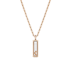 Chopard Happy Diamonds IconsPendant, ethical rose gold, diamonds