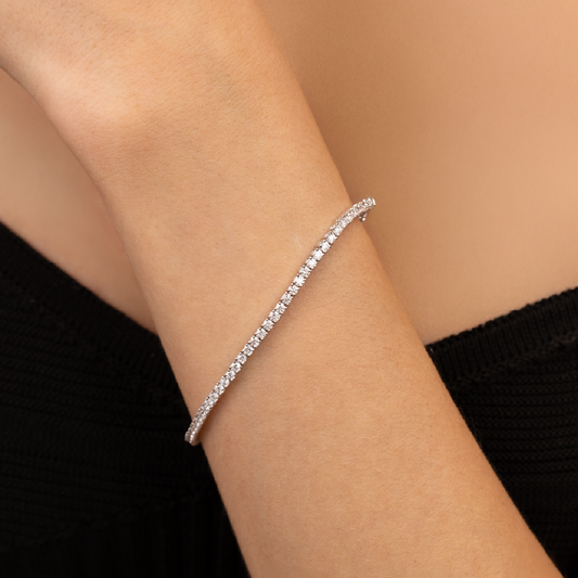 White Gold Diamond Bracelet