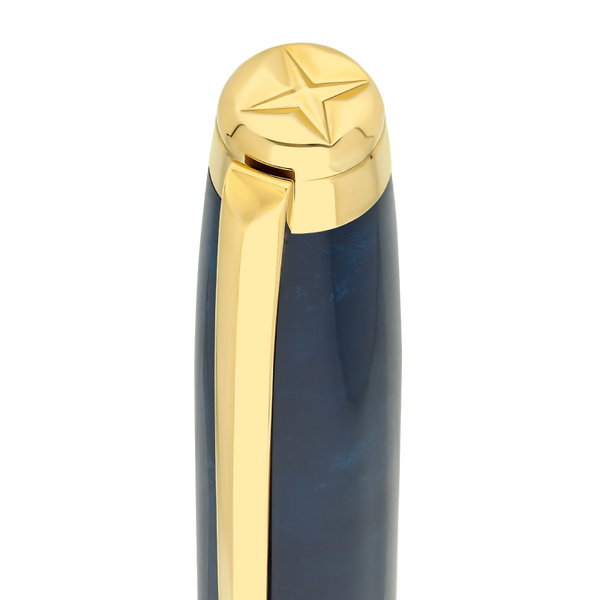 S.T. Dupont line d eternity Rollerball pen large Savoir-Faire Popote blue