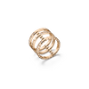 Chopard Ice Cube Ring, ethical rose gold, diamonds Ring 57