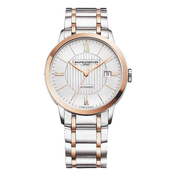Classima 10217           AUTOMATIC WATCH, DATE, 18K PINK GOLD CAPPED - 40 MM