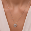 White Gold Diamond Pendant