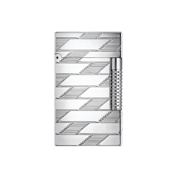 S.T. DUPONT LE GRAND GUILLOCHE LIGHTER SILVER