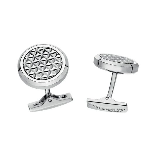 ST DuPont Cufflinks Steel