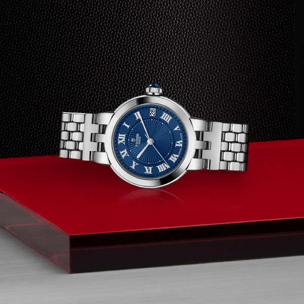 Tudor Clair de Rose34mm steel caseBlue dial