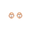 Chopard Happy Diamonds Icons Ear Pins Rose Gold