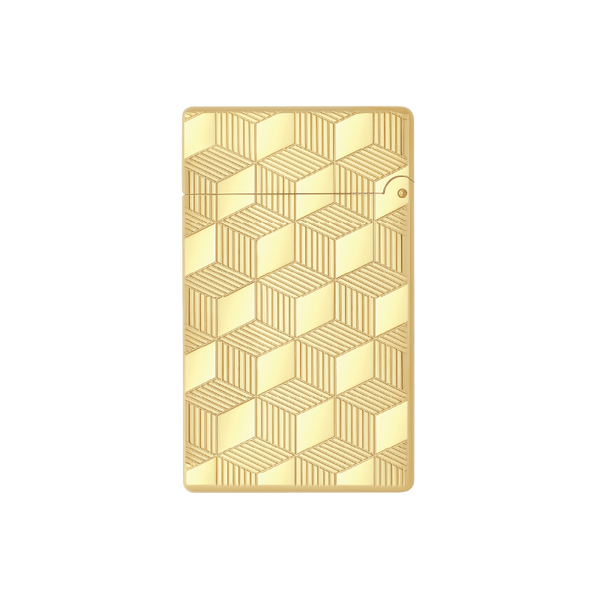 S.T. Dupont InitialGuilloche lightergolden