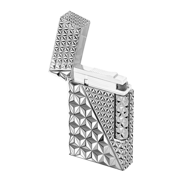 S.T. Dupont Ligne 2Lighter Double Fire Xsilver
