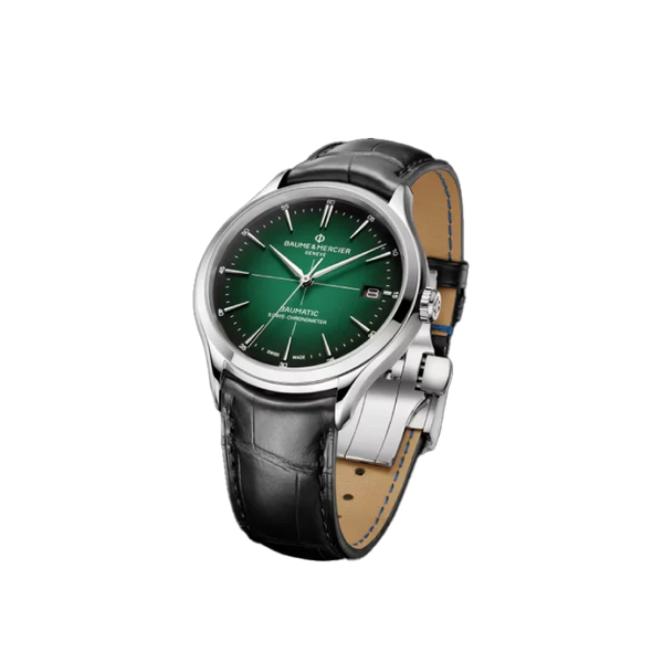 Baume et Mercier CliftonAutomatic, COSC Certified, Date, 40mm