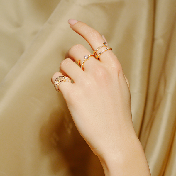 Oval Diamond Ring