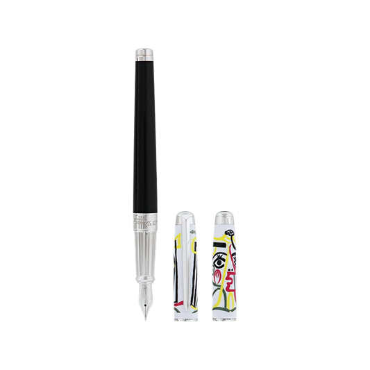 S.T. DUPONT PICASSO MULTIFUNCTIONAL L FOUNTAIN PEN, LIMITED EDITION