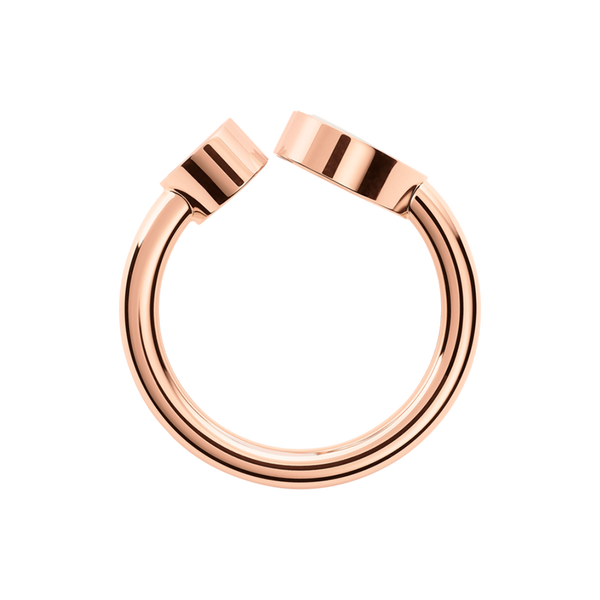 Chopard Happy Hearts Rose Gold Mother-of-Pearl Ring