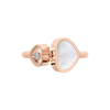 Chopard Happy Hearts Rose Gold Mother-of-Pearl Ring