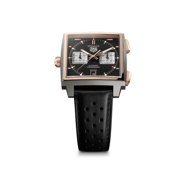 TAG Heuer Monaco ChronographAutomatic, 39 mm, Titanium & 18K 5N rose gold