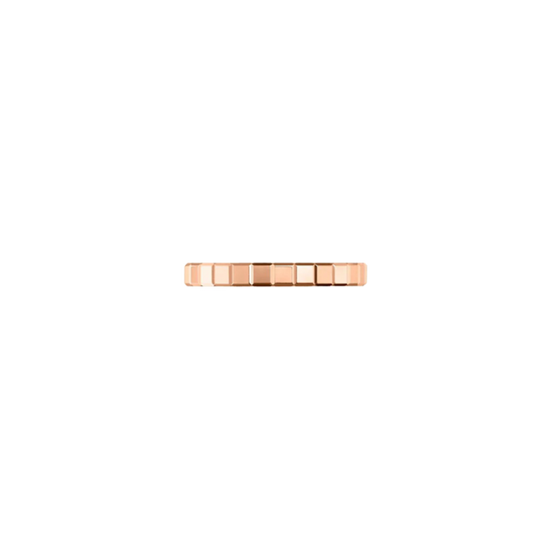 Chopard Ice Cube Rose Gold Diamond Ring 52